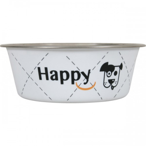 zolux miska Inox HAPPY 0,8L biała